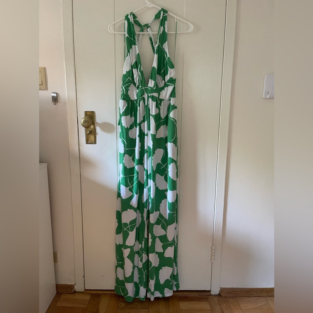 Fun Green Jumpsuit - Diane Von Furstenberg for Target